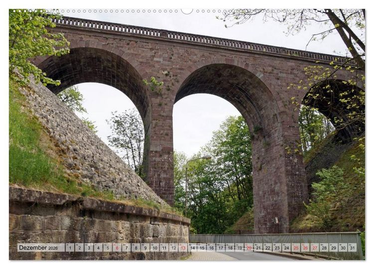 Produktbild: Das Eichsfeld - idyllisch, historisch, wundersch&ouml;n (Wandkalender 2026 DIN A2 quer), CALVENDO Monatskalender
