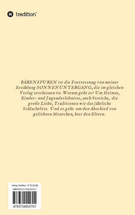 Produktbild: B&auml;renspuren