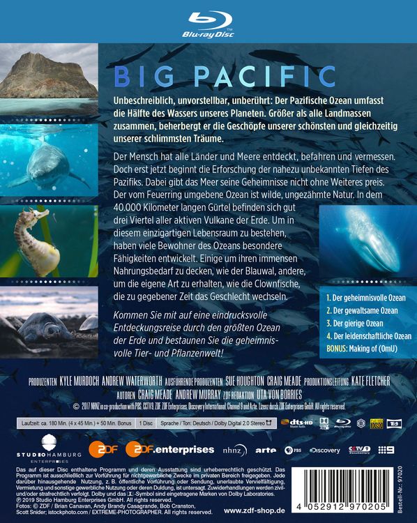 Produktbild: Big Pacific (4 Episoden plus Making of)