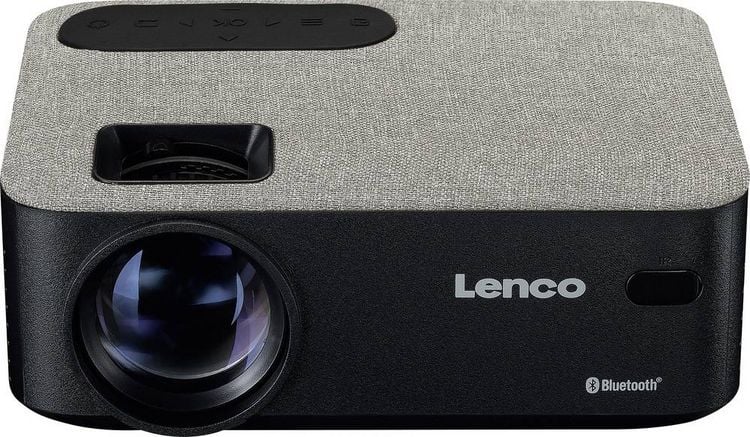 Produktbild: Lenco Beamer LPJ-700BKGY LCD 4000lm 1280 x 720 HD HD ready, Integrierter Lautsprecher