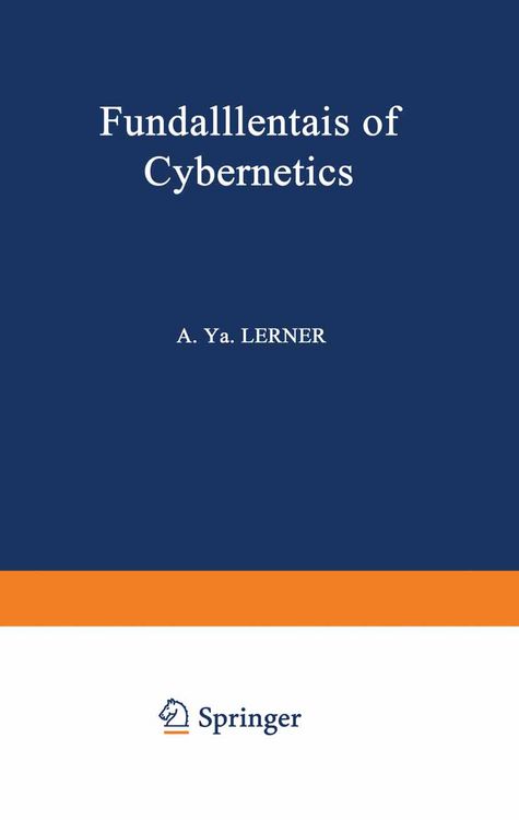 Produktbild: Fundamentals of Cybernetics