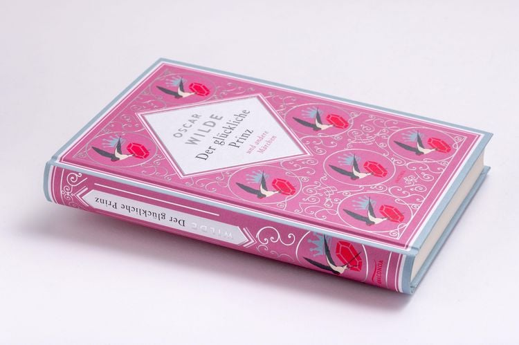 Produktbild: Oscar Wilde, Der gl&uuml;ckliche Prinz. M&auml;rchen. Schmuckausgabe mit Silberpr&auml;gung