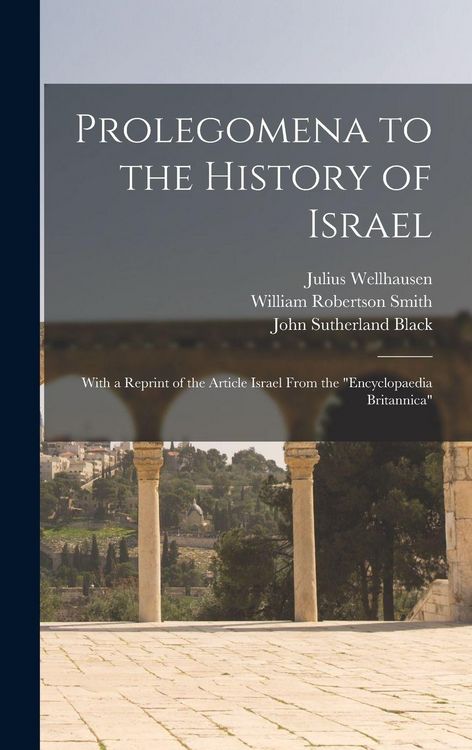 Produktbild: Prolegomena to the History of Israel