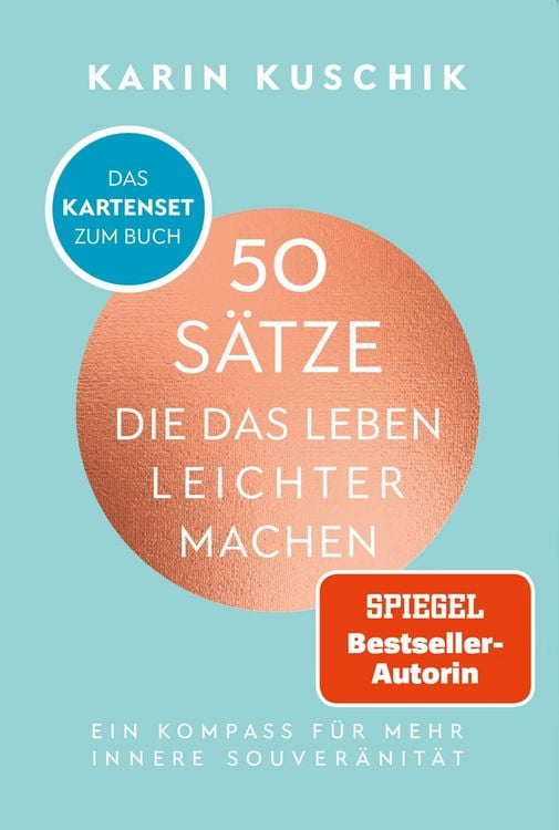 Produktbild: 50 S&auml;tze, die das Leben leichter machen - das Kartenset zum Buch