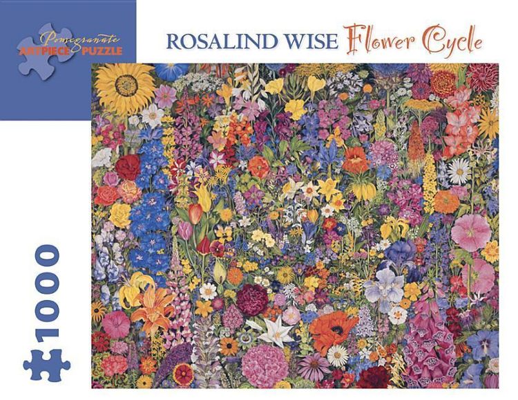Produktbild: Flower Cycle 1,000-Piece Jigsaw Puzzle