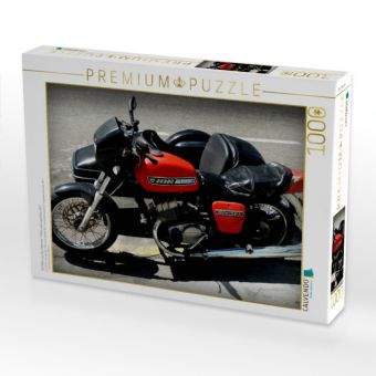 Produktbild: CALVENDO Puzzle Ein Motiv aus dem Kalender "Motorrad-Legenden: IZH" | 1000 Teile Lege-Gr&ouml;&szlig;e 64x48cm Foto-Puzzle f&uuml;r gl&uuml;ckliche Stunden
