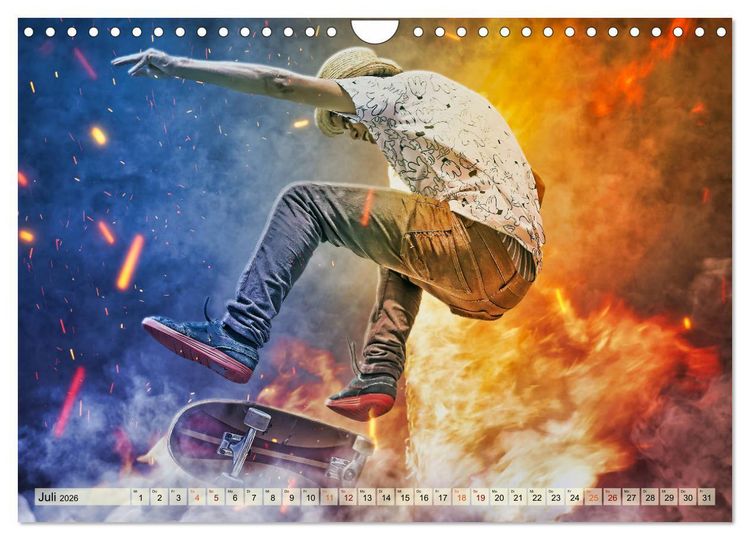 Produktbild: Faszination Sport (Wandkalender 2026 DIN A4 quer), CALVENDO Monatskalender
