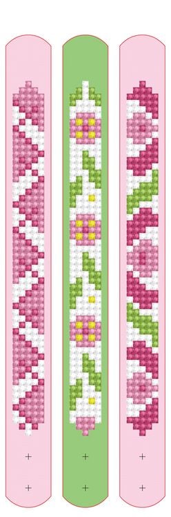Produktbild: DOTZIES BY DIAMOND DOTZ - Diamond Painting Armb&auml;nder Pink