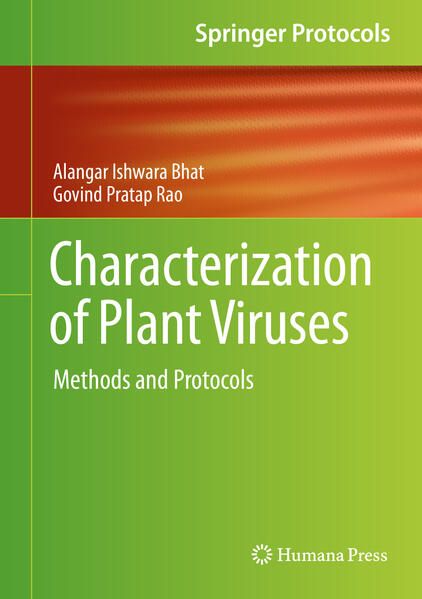 Produktbild: Characterization of Plant Viruses