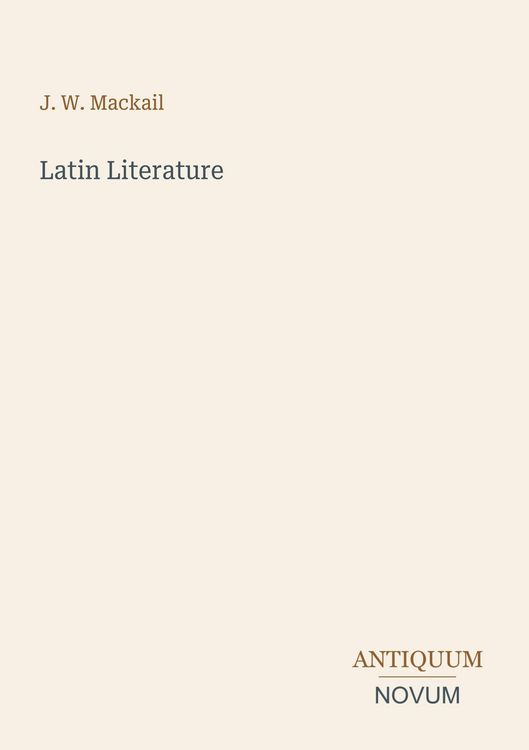 Produktbild: Latin Literature