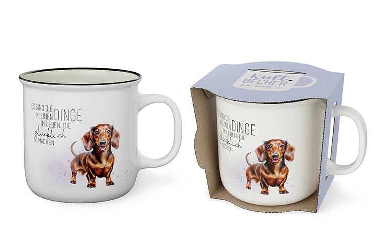 Produktbild: Kultbecher 250ml Dackel