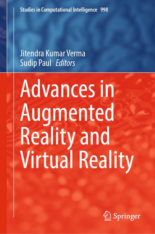 Produktbild: Advances in Augmented Reality and Virtual Reality