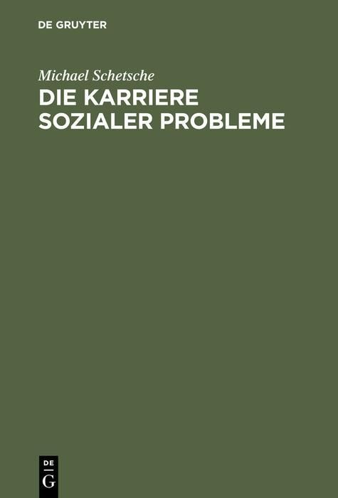 Produktbild: Die Karriere sozialer Probleme