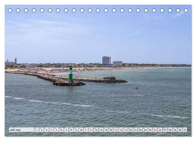 Produktbild: Ostseebilder (Tischkalender 2026 DIN A5 quer), CALVENDO Monatskalender