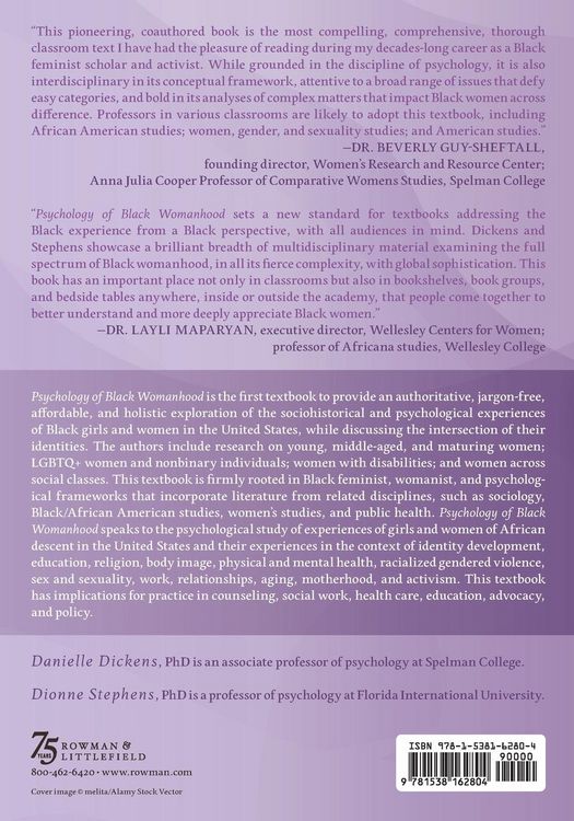 Produktbild: Psychology of Black Womanhood