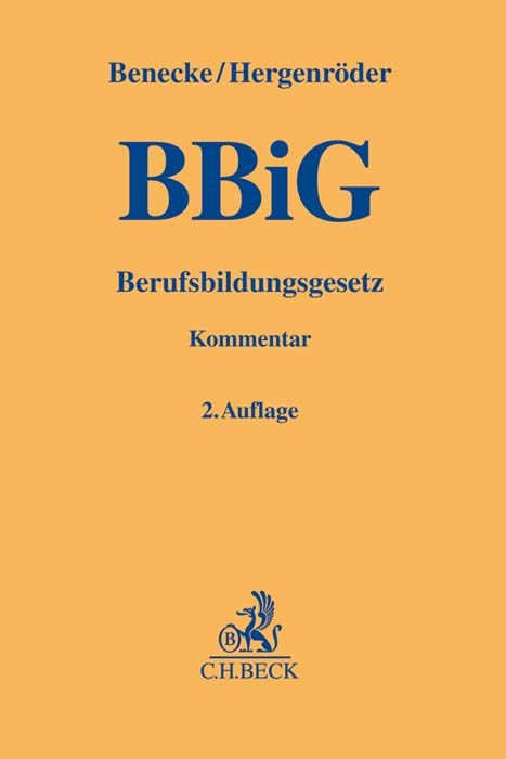 Produktbild: Berufsbildungsgesetz. BBiG