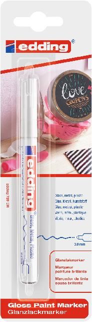 Produktbild: edding Glanzlackmarker 780 wei&szlig; 0,8mm