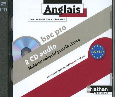 Produktbild: Anglais ; Bac Pro ; Niveau A2 a B1 ; 2 CD Audio Collectifs
