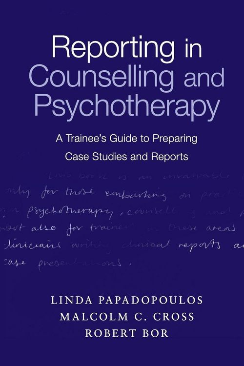 Produktbild: Reporting in Counselling and Psychotherapy