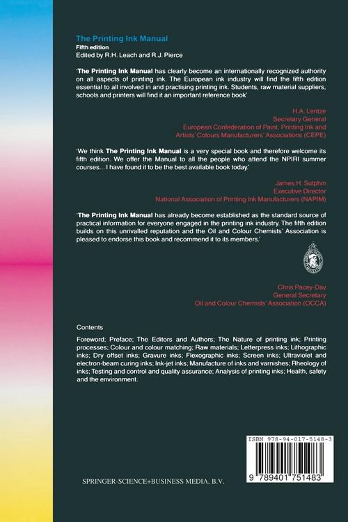 Produktbild: The Printing Ink Manual