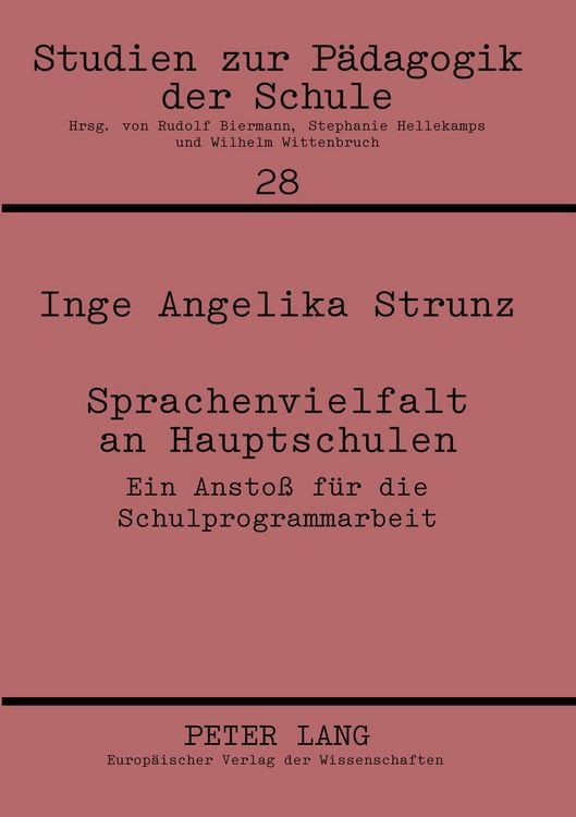 Produktbild: Sprachenvielfalt an Hauptschulen