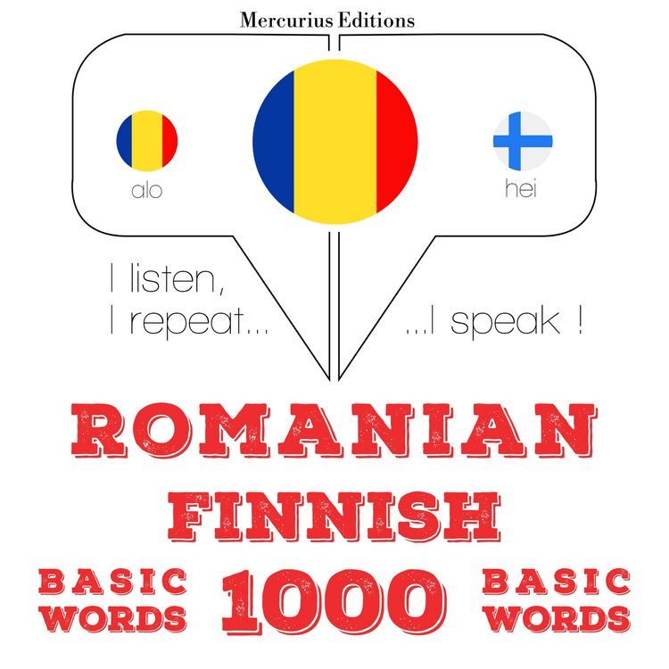 Produktbild: Rom&acirc;nă - finlandeză: 1000 de cuvinte de bază