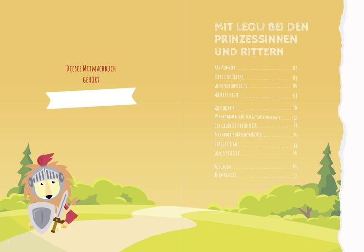 Produktbild: Kita-to-Go &ndash; Mit Leoli bei Rittern und Prinzessinnen