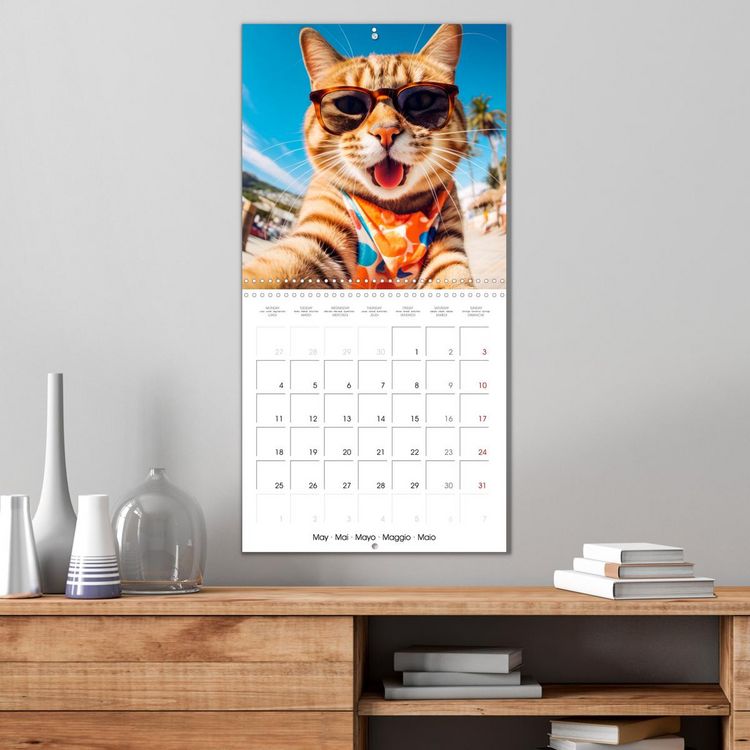 Produktbild: Jolly Selfies (Wall Calendar 2026 12 &times; 12 Inch) CALVENDO 12 Month Wall Calendar
