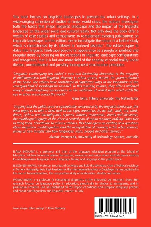 Produktbild: Linguistic Landscape in the City