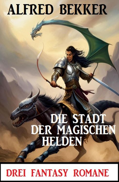 Produktbild: Die Stadt der magischen Helden: Drei Fantasy Romane