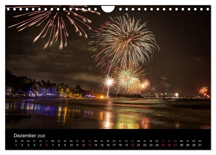 Produktbild: Koh Samui im Sonnenlicht (Wandkalender 2026 DIN A4 quer), CALVENDO Monatskalender