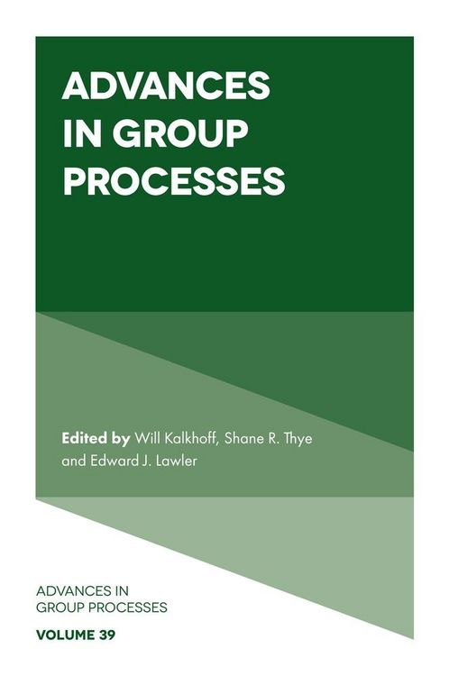 Produktbild: Advances in Group Processes