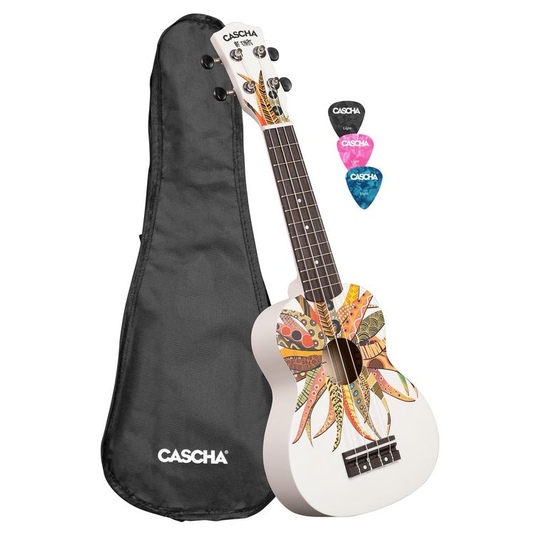 Produktbild: Soprano Ukulele Linden Dreamcatcher (incl. Bag, 3 Picks)