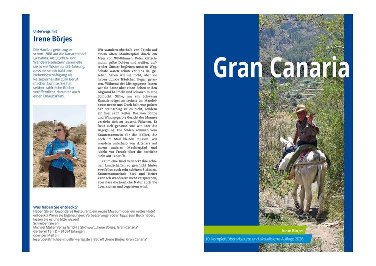 Produktbild: MICHAEL M&Uuml;LLER Reisef&uuml;hrer Gran Canaria