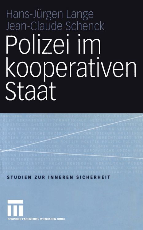 Produktbild: Polizei im kooperativen Staat