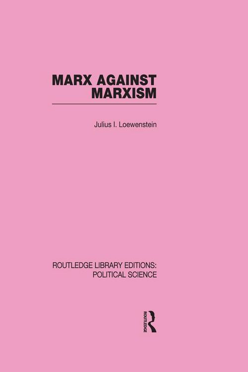 Produktbild: Marx Against Marxism