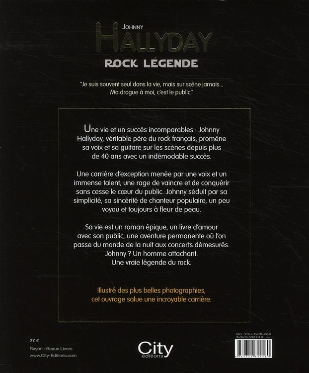 Produktbild: Johnny Halliday: rock l&eacute;gende