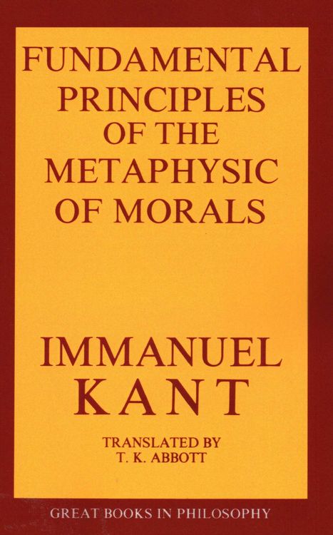 Produktbild: Fundamental Principles of the Metaphysic of Morals