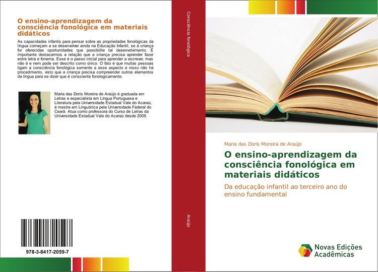 Produktbild: O ensino-aprendizagem da consci&ecirc;ncia fonol&oacute;gica em materiais did&aacute;ticos
