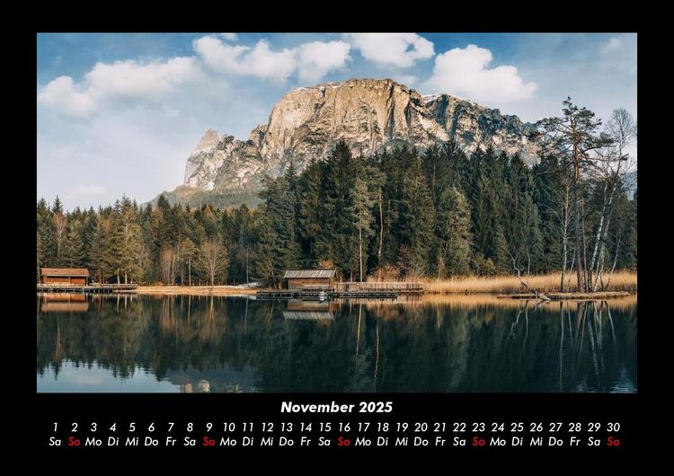 Produktbild: Berge 2025 Fotokalender DIN A3