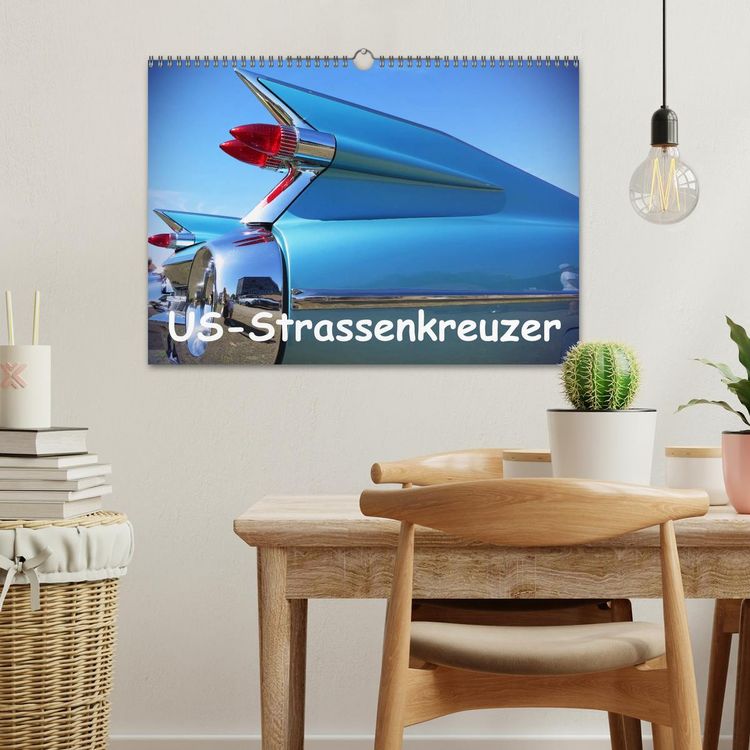 Produktbild: US-Strassenkreuzer (Wandkalender 2026 DIN A3 quer), CALVENDO Monatskalender
