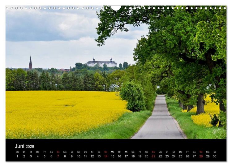 Produktbild: Pl&ouml;n - die Stadt am See (Wandkalender 2026 DIN A3 quer), CALVENDO Monatskalender