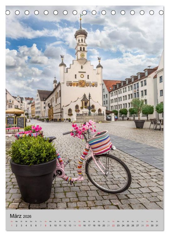 Produktbild: ALLG&Auml;U Idylle und Historie (Tischkalender 2026 DIN A5 hoch), CALVENDO Monatskalender
