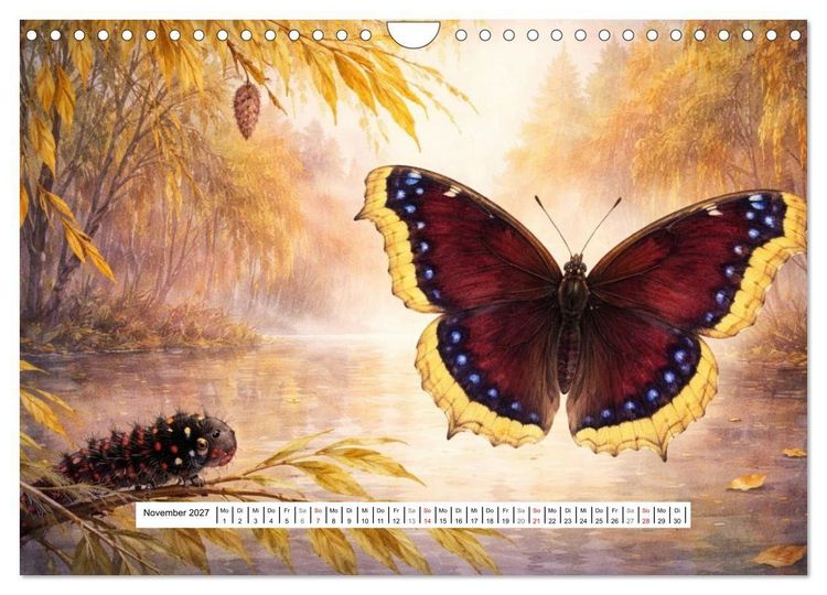 Produktbild: Vom Kriechen zum Fliegen (Wandkalender 2027 DIN A4 quer), CALVENDO Monatskalender