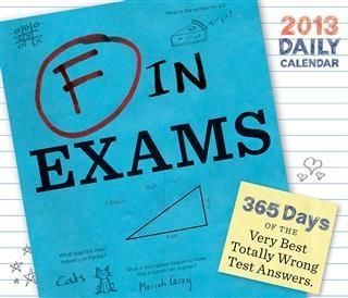 Produktbild: 2013 Daily Calendar: F in Exams