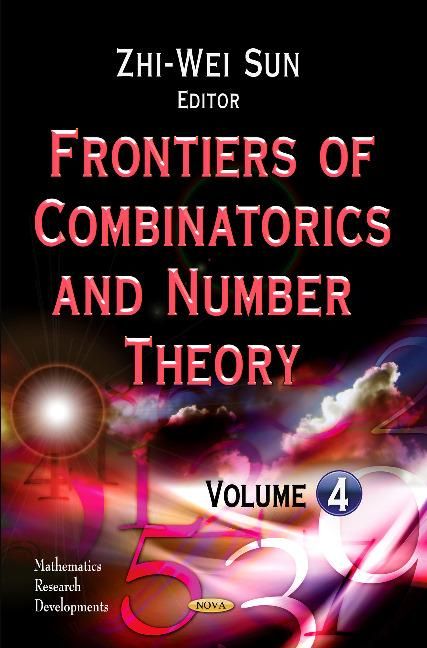 Produktbild: Frontiers of Combinatorics & Number Theory