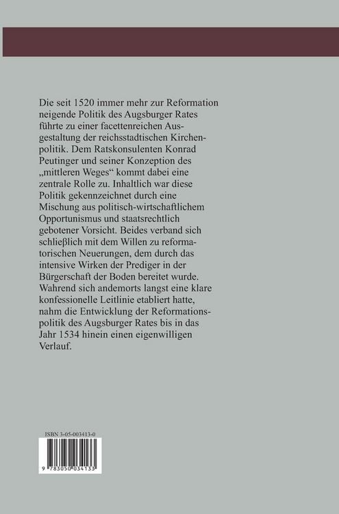 Produktbild: Weltliche Kirchenhoheit und reichsst&auml;dtische Reformation
