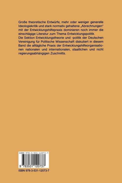 Produktbild: Deutsche und internationale Entwicklungspolitik