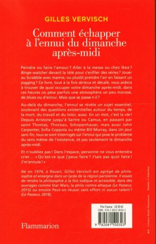 Produktbild: Comment &eacute;chapper &agrave; l'ennui du dimanche apr&egrave;s-midi