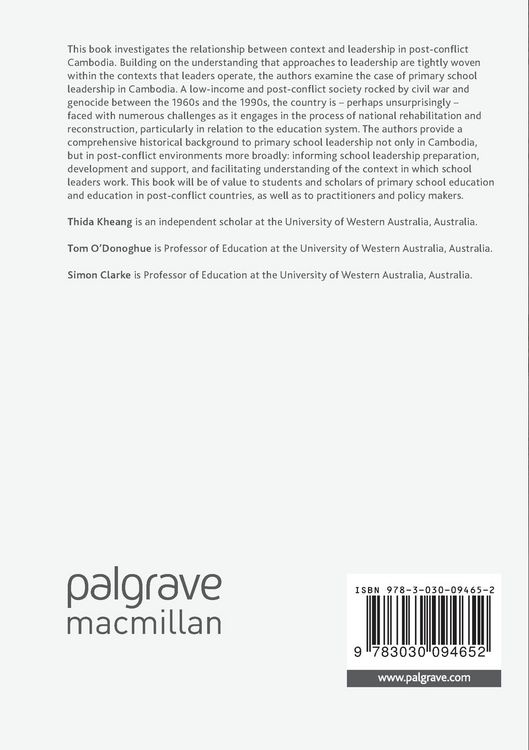 Produktbild: Primary School Leadership in Cambodia